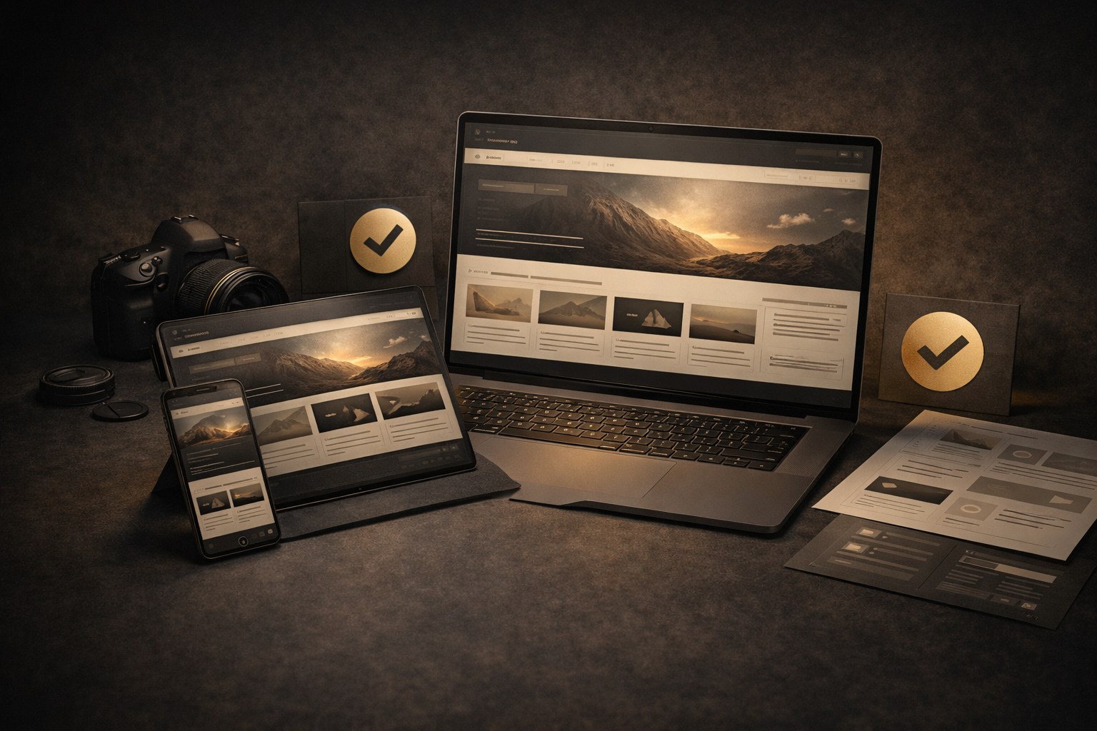 Livrable digital finalisé, testé et prêt à l'emploi dans une scène sobre et premium